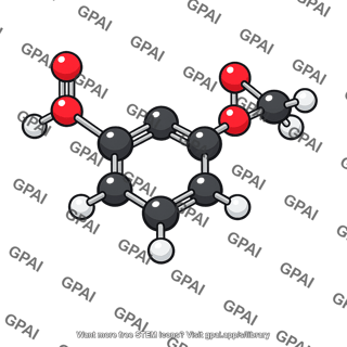 Aspirin molecule 3d