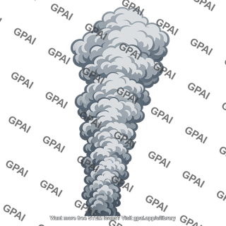 Volcanic gas plume
