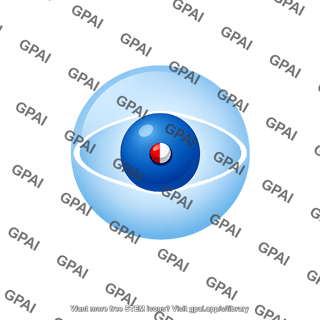 Stylized eye in sphere