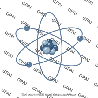 Stylized atom
