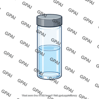 Water sample vial