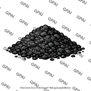 Carbon solid granular