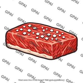 Salted meat