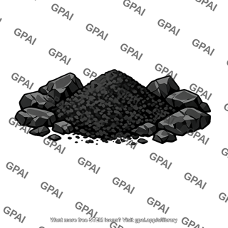 Carbon amorphous fragments