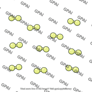 Fluorine diatomic gas