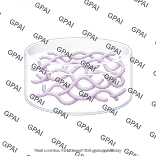 Microribbon scaffold