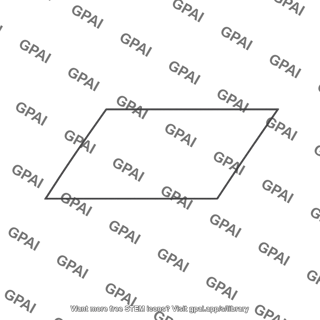 Unit cell parallelogram