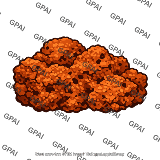 Rust hydrated iron iii oxide