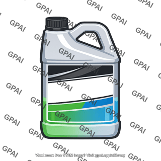 Antifreeze bottle