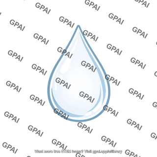 Liquid n octane droplet