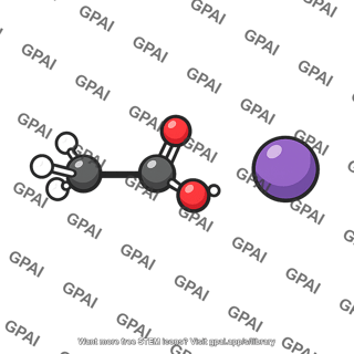 Sodium acetate formula unit