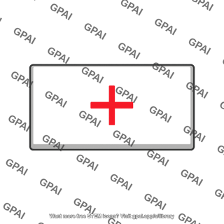 Electrically charged plate positive