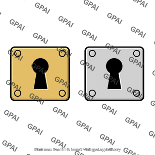 Keyhole faceplate