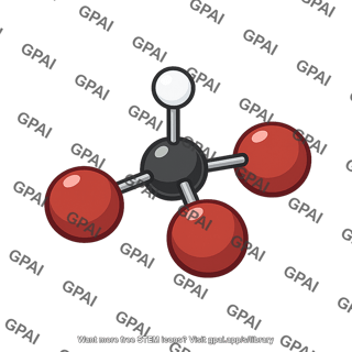 Bromoform molecule
