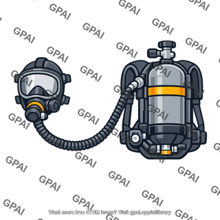 Self contained breathing equipment
