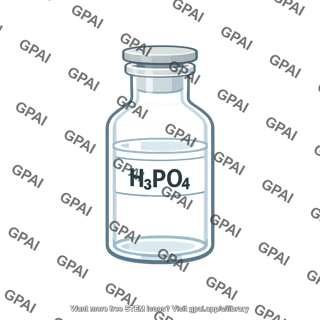 Phosphoric acid reagent bottle