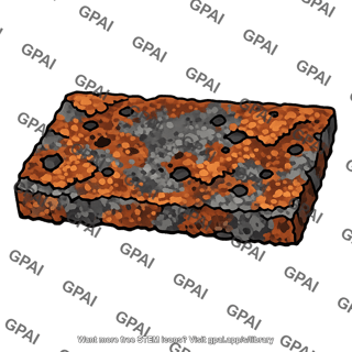 Corroded metal
