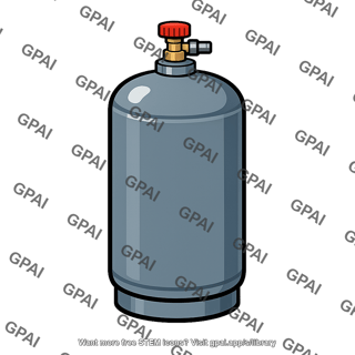 Butane fuel cylinder