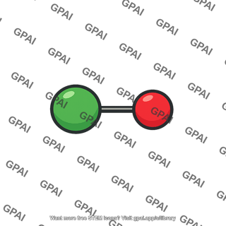 Chlorine monoxide molecule