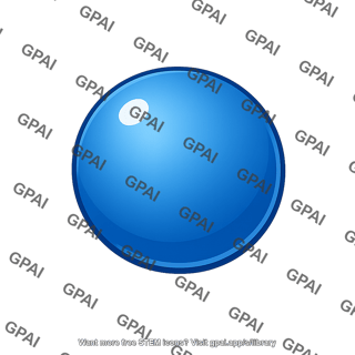 Blue sphere