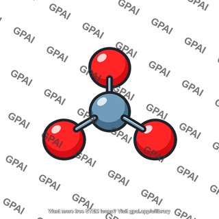 Chromium trioxide molecule