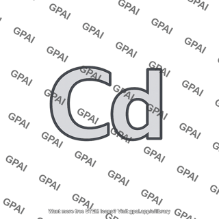 Cadmium element symbol