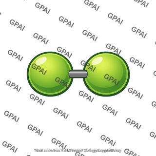 Chlorine molecule