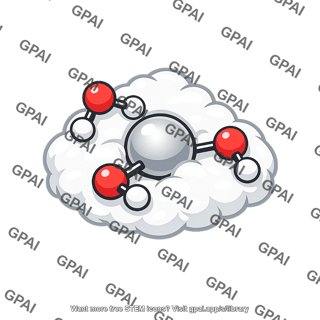 Aluminum hydroxide cluster icon