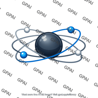Stylized atom
