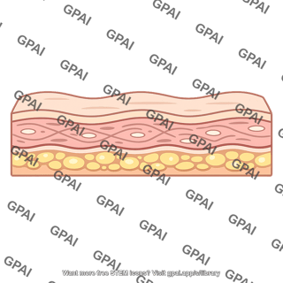 Skin cross section