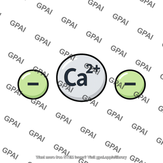 Calcium fluoride ion cluster