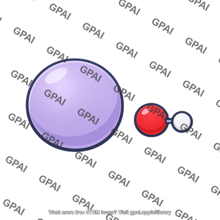 Cesium hydroxide ionic pair