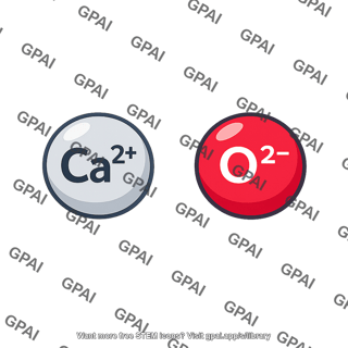 Calcium oxide formula unit