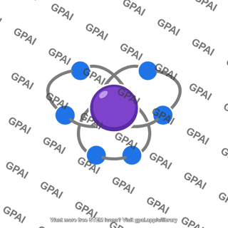Stylized atom