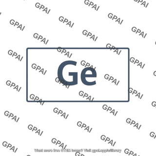 Germanium periodic table tile