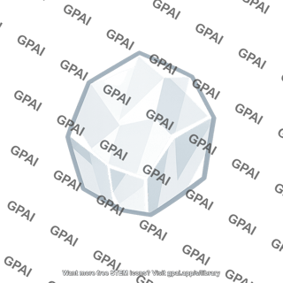 Solute crystal