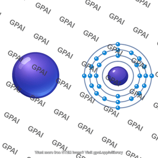 Noble gas atom