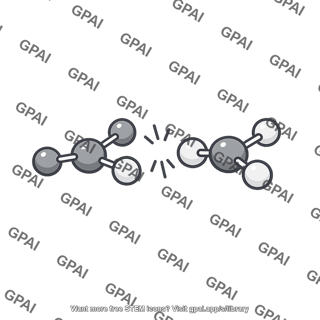 Two colliding molecules
