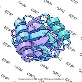 Protein tertiary structure 3d