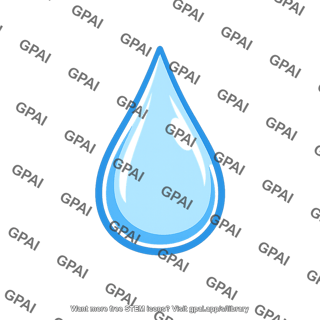 Perspiration droplet