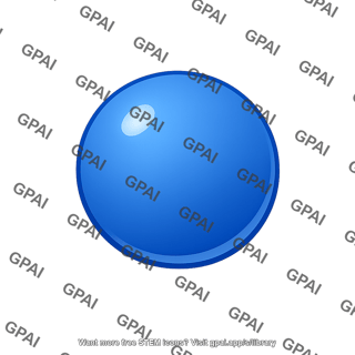 Nitrogen atom sphere