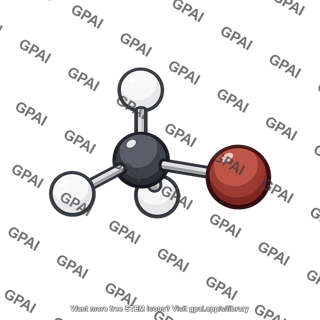 Methyl bromide molecule