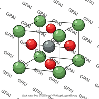 Strontium titanate unit cell