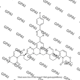 Pibrentasvir structural formula
