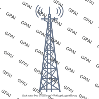 Radio station antenna