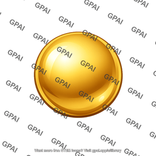 Gold sphere