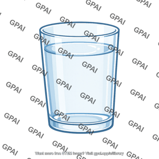 Glass of water