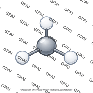 Trigonal planar molecule
