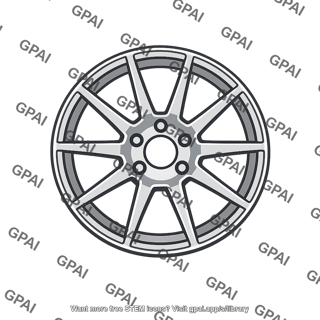 Automobile wheel magnesium alloy