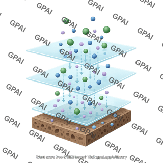 Water filtration membrane with nanoparticles